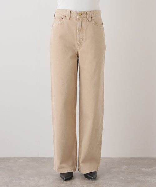 AP STUDIO（エーピーストゥディオ）の「【B SIDES DENIM/ビーサイドデニム】ベージュデニム（デニムパンツ・レディース・ベージュ・25/26/27/28）」の18枚目の写真