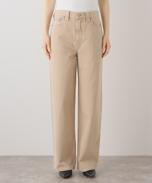 AP STUDIO（エーピーストゥディオ）の「【B SIDES DENIM/ビーサイドデニム】ベージュデニム（デニムパンツ・レディース・ベージュ・25/26/27/28）」の19枚目の写真