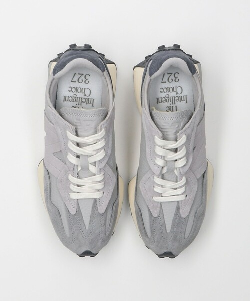 New Balance スニーカー ベージュ/グレー 箱付き New Balance ニューバランス スニーカー 327 MS327CJ GRAY BEIGE