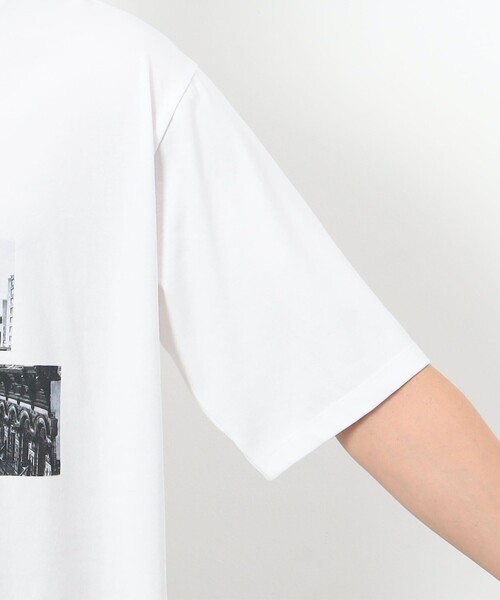 COMME CA ISM(コムサイズム)の「【接触冷感機能】Feel-Cool フォトTシャツ 「City」(Tシャツ/カットソー・メンズ・ホワイト・M/L)」の3枚目の写真