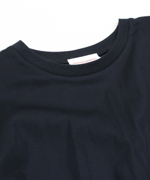 RNA(アールエヌエー)の「M2239 チュールレイヤードT(Tシャツ/カットソー・レディース・ホワイト/ブラック/オレンジ・MEDIUM)」の9枚目の写真