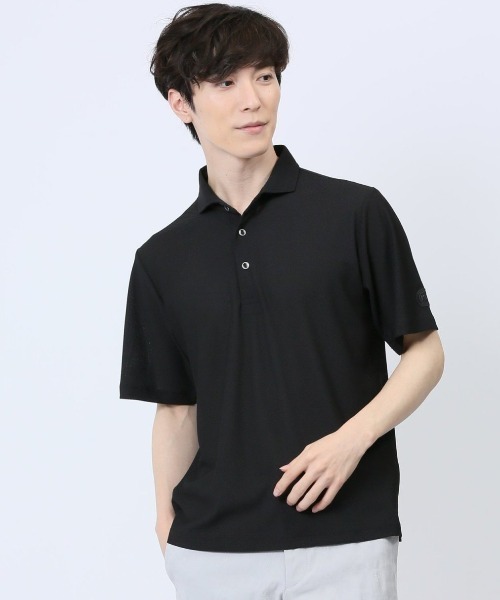 レノマ オム ハニカムメッシュ ワイドカラーポロ（ポロシャツ）｜renoma HOMME（レノマオム）