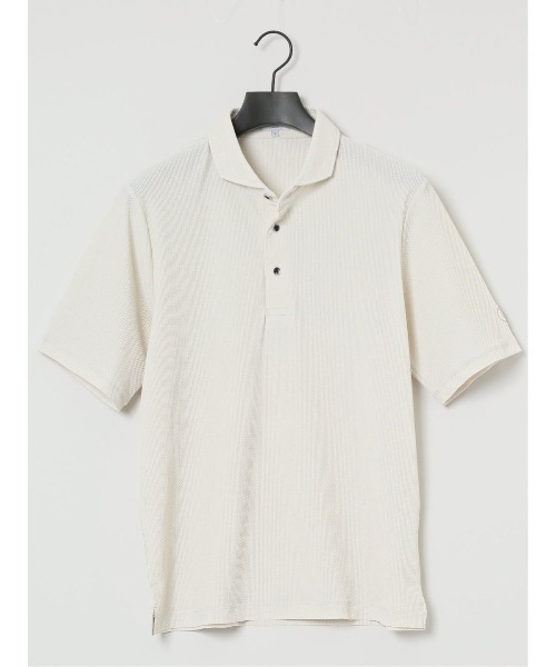 レノマ オム ハニカムメッシュ ワイドカラーポロ（ポロシャツ）｜renoma HOMME（レノマオム）