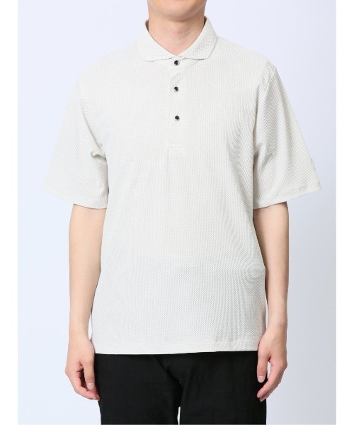 レノマ オム ハニカムメッシュ ワイドカラーポロ（ポロシャツ）｜renoma HOMME（レノマオム）