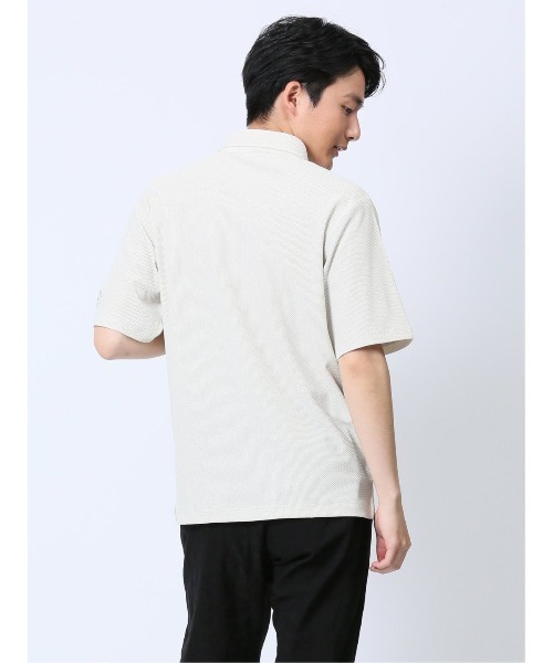 レノマ オム ハニカムメッシュ ワイドカラーポロ（ポロシャツ）｜renoma HOMME（レノマオム）