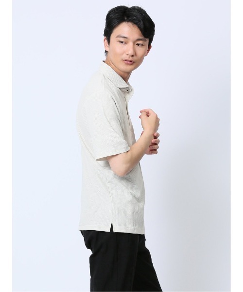 レノマ オム ハニカムメッシュ ワイドカラーポロ（ポロシャツ）｜renoma HOMME（レノマオム）