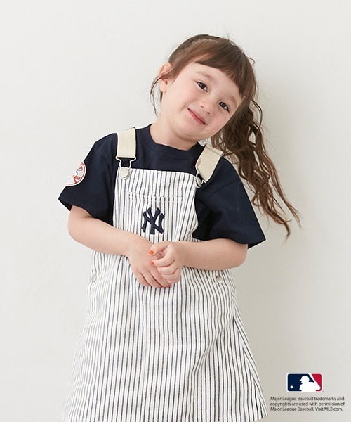 petit main(プティマイン)の「【MLB】サガラロゴTシャツ(Tシャツ/カットソー・キッズ・レッド/ホワイト/ネイビー/オフホワイト・90cm/100cm/110cm/120cm/130cm/140cm/80cm)」の9枚目の写真