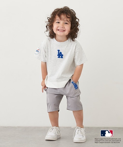 petit main(プティマイン)の「【MLB】サガラロゴTシャツ(Tシャツ/カットソー・キッズ・レッド/ホワイト/ネイビー/オフホワイト・90cm/100cm/110cm/120cm/130cm/140cm/80cm)」の13枚目の写真