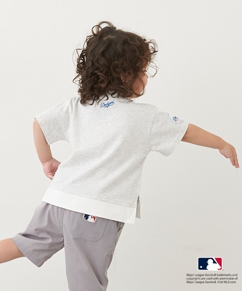 petit main(プティマイン)の「【MLB】サガラロゴTシャツ(Tシャツ/カットソー・キッズ・レッド/ホワイト/ネイビー/オフホワイト・90cm/100cm/110cm/120cm/130cm/140cm/80cm)」の15枚目の写真