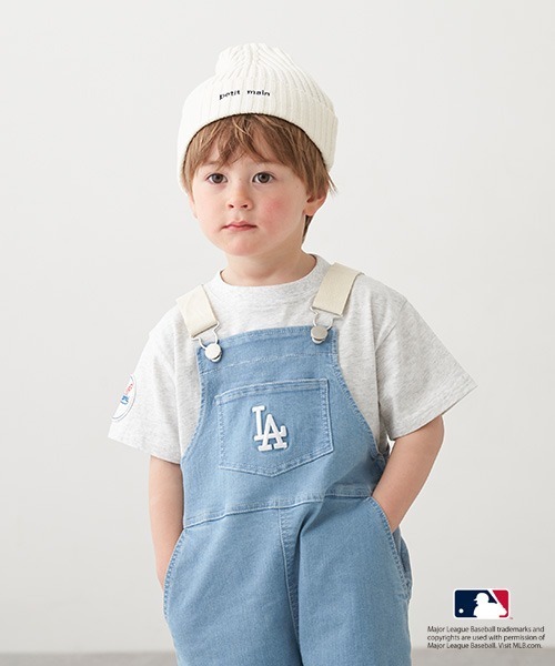 petit main(プティマイン)の「【MLB】サガラロゴTシャツ(Tシャツ/カットソー・キッズ・レッド/ホワイト/ネイビー/オフホワイト・90cm/100cm/110cm/120cm/130cm/140cm/80cm)」の16枚目の写真