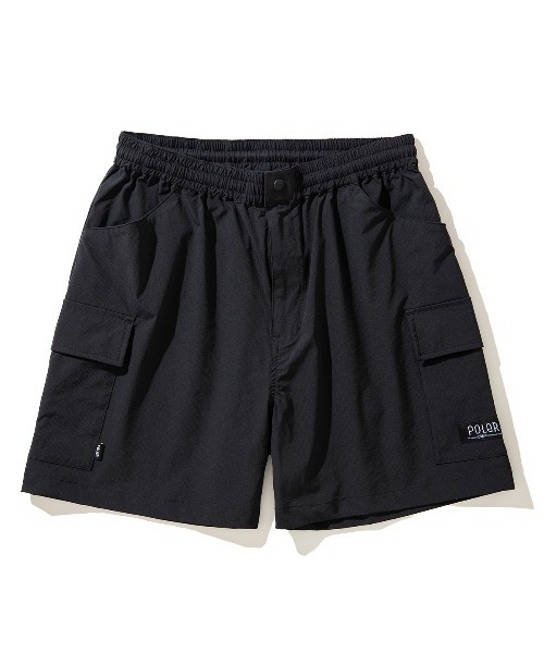POLeR(ポーラー)の「POLER STRETCH RIP RELAX CARGO SHORTS(ポーラー ストレッチリップ リラックス カーゴショーツ)(カーゴパンツ・メンズ・ブラック/オリーブ・LARGE/MEDIUM/X-LARGE)」の2枚目の写真