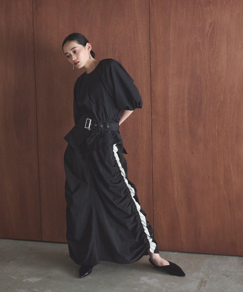 AIC.（エーアイシー）の「バルーンスリーブブラウス（シャツ/ブラウス・レディース・オフホワイト/ブラック・FREE）」の13枚目の写真