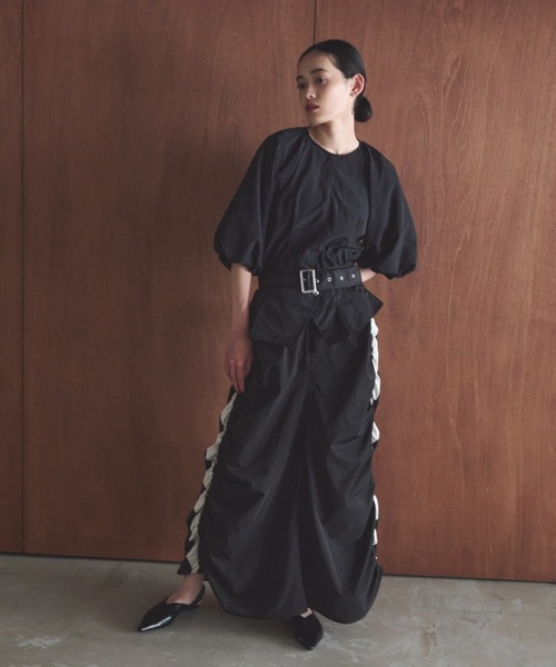 AIC.（エーアイシー）の「バルーンスリーブブラウス（シャツ/ブラウス・レディース・オフホワイト/ブラック・FREE）」の14枚目の写真