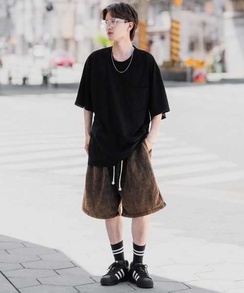 improves(インプローブス)の「ダメージ加工 胸ポケット 半袖Tシャツ(Tシャツ/カットソー・メンズ・ブラック/ホワイト/カーキ・FREE)」の17枚目の写真