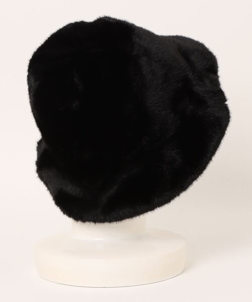 DEICY（デイシー）の「フェイクミンクハット（ハット・レディース・アイボリー/ブラック・FREE）」の17枚目の写真