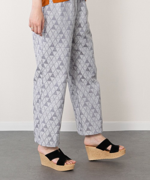 inter-chaussures（インターショシュール）の「【Oh my Sandals】クッションインソール厚底ミュールサンダル(E42501)（サンダル・レディース・ベージュ/ブラック/ブラウン・38/36/37/35）」の20枚目の写真