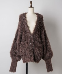 フェザーヤーンリラックス2wayカーディガン