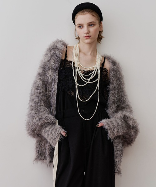 フェザーヤーンリラックス2wayカーディガン（カーディガン/ボレロ