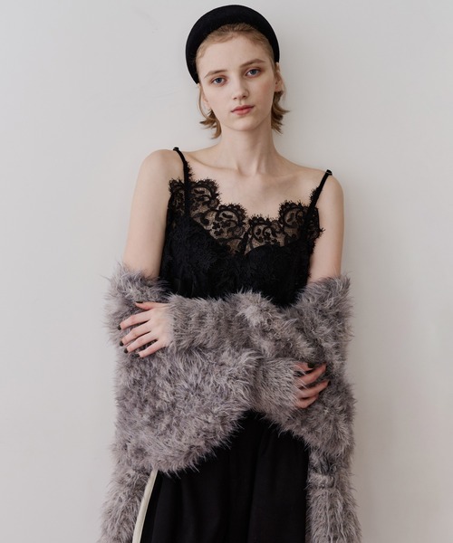 フェザーヤーンリラックス2wayカーディガン（カーディガン/ボレロ