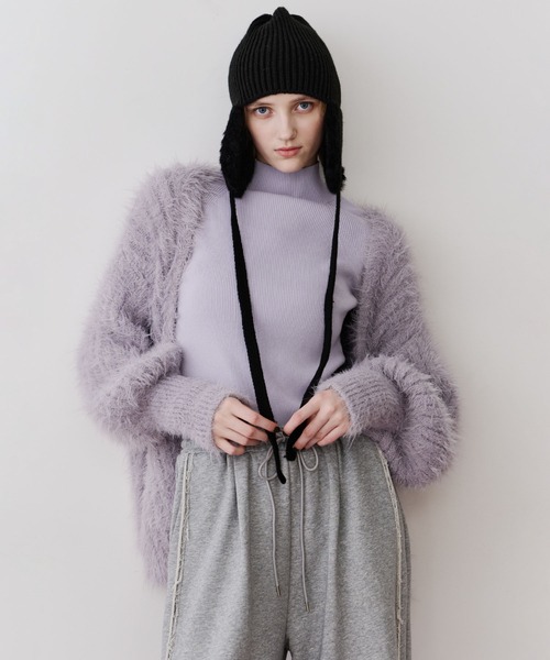 フェザーヤーンリラックス2wayカーディガン（カーディガン