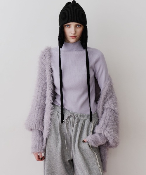 フェザーヤーンリラックス2wayカーディガン（カーディガン