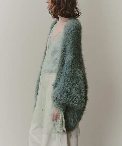 セール】フェザーヤーンリラックス2wayカーディガン（カーディガン