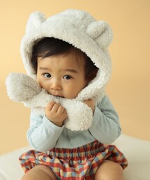 こども ビームス | ベビー 耳つき フードマフラー 2024(マフラー)