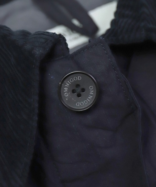 OMNIGOD（オムニゴッド）の「[OMNIGOD womens / オムニゴッド] インディゴＮＣクロス ストームコート（ステンカラーコート・レディース・インディゴブルー・0）」の13枚目の写真