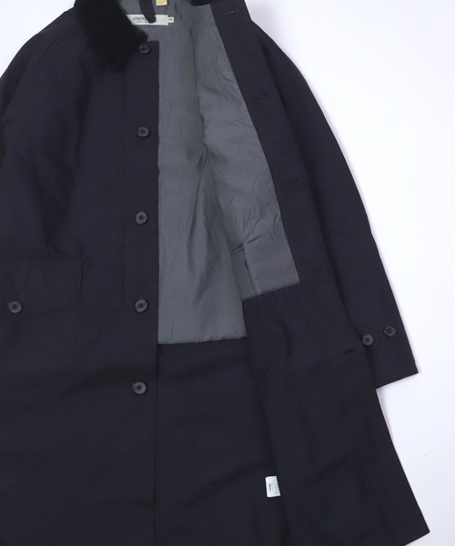 OMNIGOD（オムニゴッド）の「[OMNIGOD womens / オムニゴッド] インディゴＮＣクロス ストームコート（ステンカラーコート・レディース・インディゴブルー・0）」の15枚目の写真