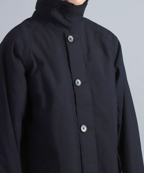 OMNIGOD（オムニゴッド）の「[OMNIGOD womens / オムニゴッド] インディゴＮＣクロス ストームコート（ステンカラーコート・レディース・インディゴブルー・0）」の8枚目の写真