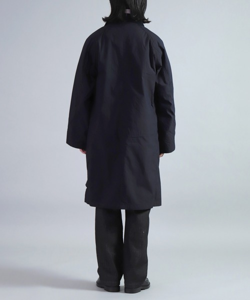 OMNIGOD（オムニゴッド）の「[OMNIGOD womens / オムニゴッド] インディゴＮＣクロス ストームコート（ステンカラーコート・レディース・インディゴブルー・0）」の6枚目の写真