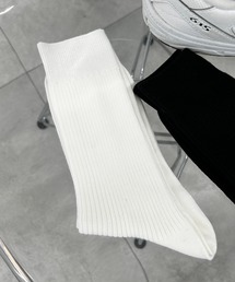 WEGO | WEGO/リブ無地ソックス(ソックス/靴下)