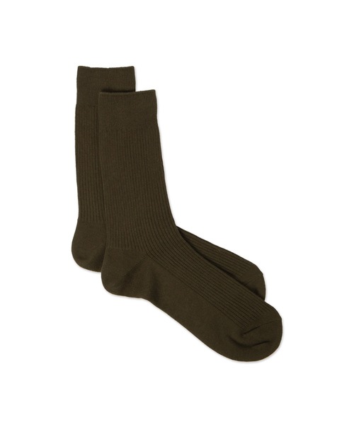 WEGO(ウィゴー)の「WEGO/リブ無地ソックス(ソックス/靴下・メンズ・ホワイト/ブラック/カーキ/グレー・25-27CM)」の13枚目の写真