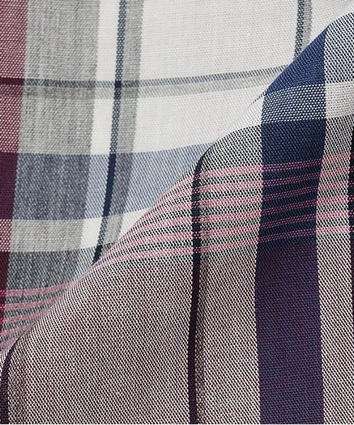 petit main(プティマイン)の「【リンク】マドラスワンピース(キッズ)(ワンピース・キッズ・レッド/ブルー・80cm/90cm/100cm/110cm/120cm/130cm)」の9枚目の写真