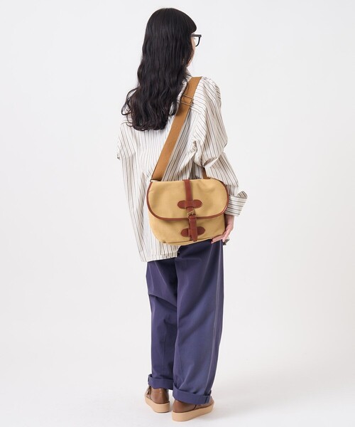 FREAK'S STORE(フリークスストア)の「パジャマシャツ/ストライプシャツ(シャツ/ブラウス・レディース・ベージュ/サックスブルー・フリ-)」の9枚目の写真