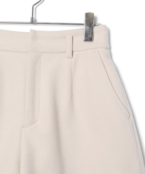 VIS(ビス)の「【洗える】ジャージメルトンショートパンツ(その他パンツ・レディース・ベージュ/チャコールグレー/ブラック・M/S)」の12枚目の写真