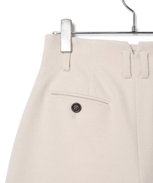 VIS(ビス)の「【洗える】ジャージメルトンショートパンツ(その他パンツ・レディース・ベージュ/チャコールグレー/ブラック・M/S)」の6枚目の写真