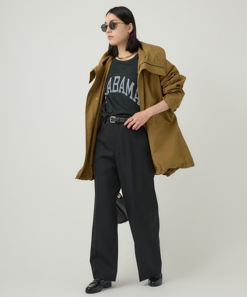 【超美品】Chaos別注◆VACHEMENT◆ショートトレンチコート　カーキ Chaos（カオス）の「Chaos(カオス)/◇VACHEMENT◇別注シェルタフタ