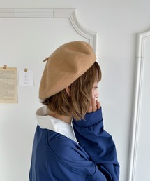 wears（ウェアーズ）の「【11色展開】ベーシックベレー帽（ハンチング/ベレー帽）」
