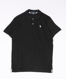 【U.S. POLO ASSN.】pony embroidery POLO shirts / ワンポイントロゴ ポニー刺繍ポロシャツ /ユニセックス