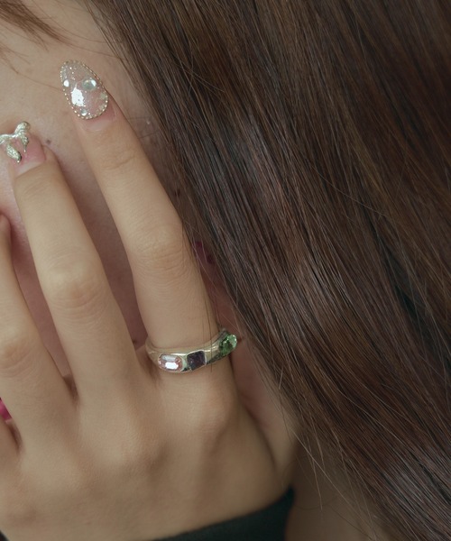 Colorful Stone Rings / カラフルストーンリング（リング）｜AO2