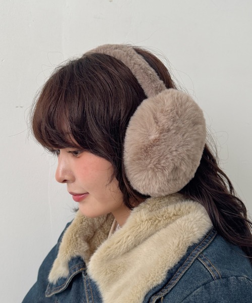 セール】フェイクファーイヤーマフ（イヤーマフ）｜CLEA（クレア）の