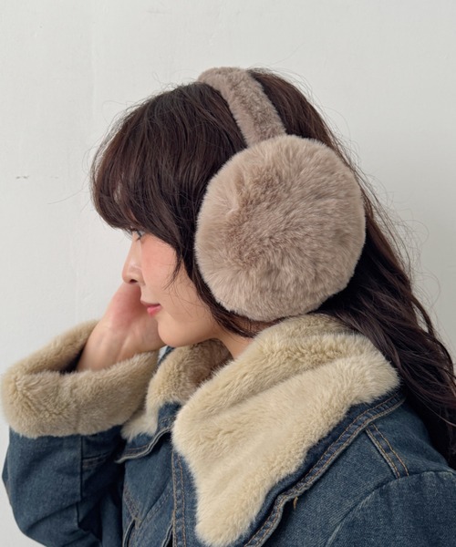 セール】フェイクファーイヤーマフ（イヤーマフ）｜CLEA（クレア）の
