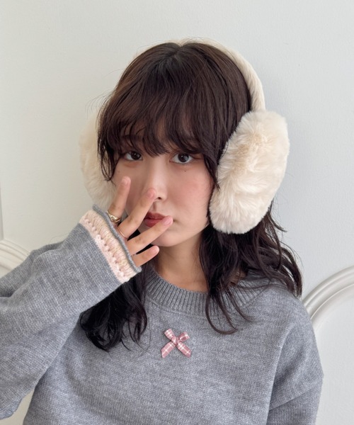 セール】フェイクファーイヤーマフ（イヤーマフ）｜CLEA（クレア）の