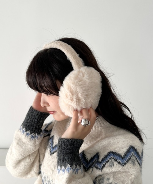 セール】フェイクファーイヤーマフ（イヤーマフ）｜CLEA（クレア）の