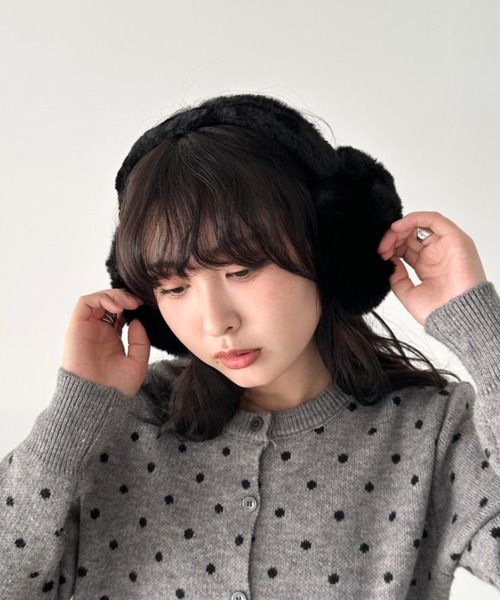 セール】フェイクファーイヤーマフ（イヤーマフ）｜CLEA（クレア）の