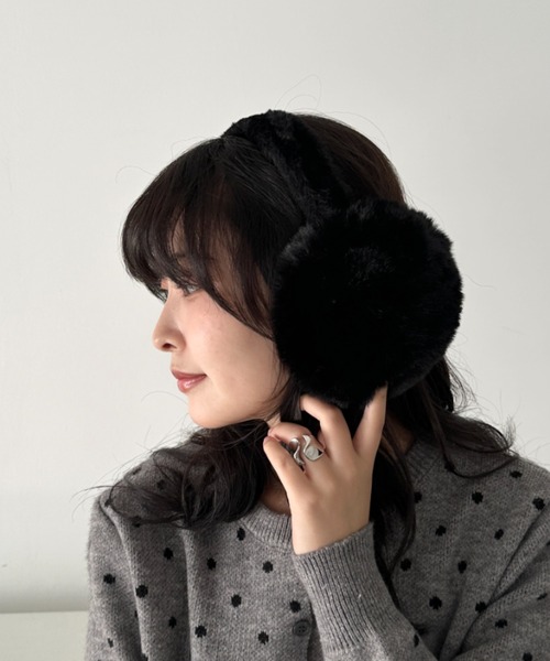 セール】フェイクファーイヤーマフ（イヤーマフ）｜CLEA（クレア）の