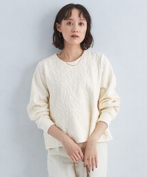 green label relaxing（グリーンレーベルリラクシング）の「フクレジャカード プルオーバー カットソー（Tシャツ/カットソー）」