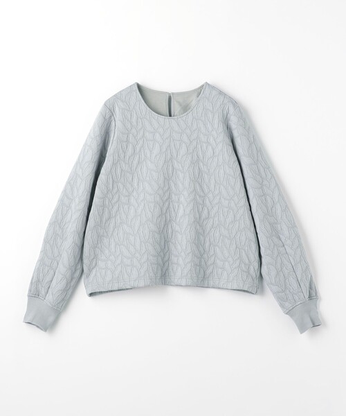 green label relaxing（グリーンレーベルリラクシング）の「フクレジャカード プルオーバー カットソー（Tシャツ/カットソー・レディース・ブラック/ホワイト/ライトブルー・FREE）」の15枚目の写真