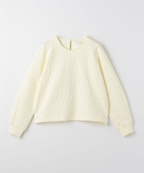 green label relaxing（グリーンレーベルリラクシング）の「フクレジャカード プルオーバー カットソー（Tシャツ/カットソー・レディース・ブラック/ホワイト/ライトブルー・FREE）」の22枚目の写真